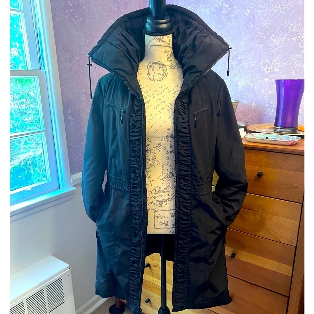 Woman’s SZ XL Jones New York faux fur lined jacket.